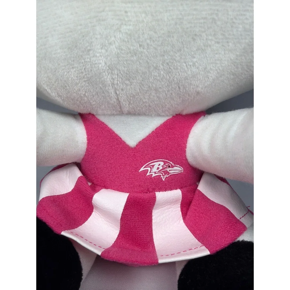 Sanrio Hello Kitty Baltimore Ravens Cheerleader Plush Kids 10